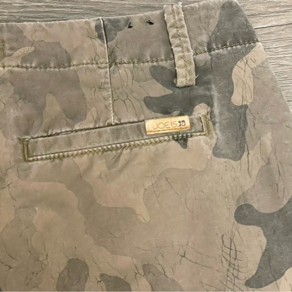 Joe’s Dayna Camouflage Relaxed Slouch Boyfriend Fit Trousers Sz 26 Green. - Picture 7 of 9